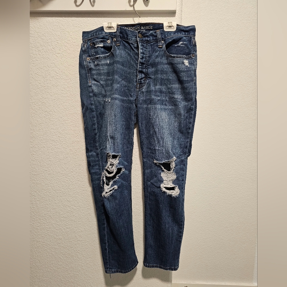 AE crop jeans